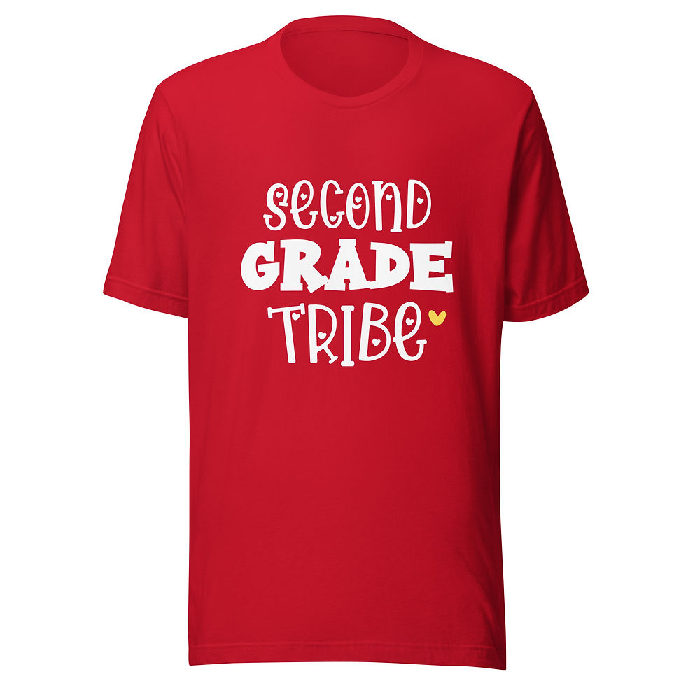 Second Grade Tribe Unisex t-shirt