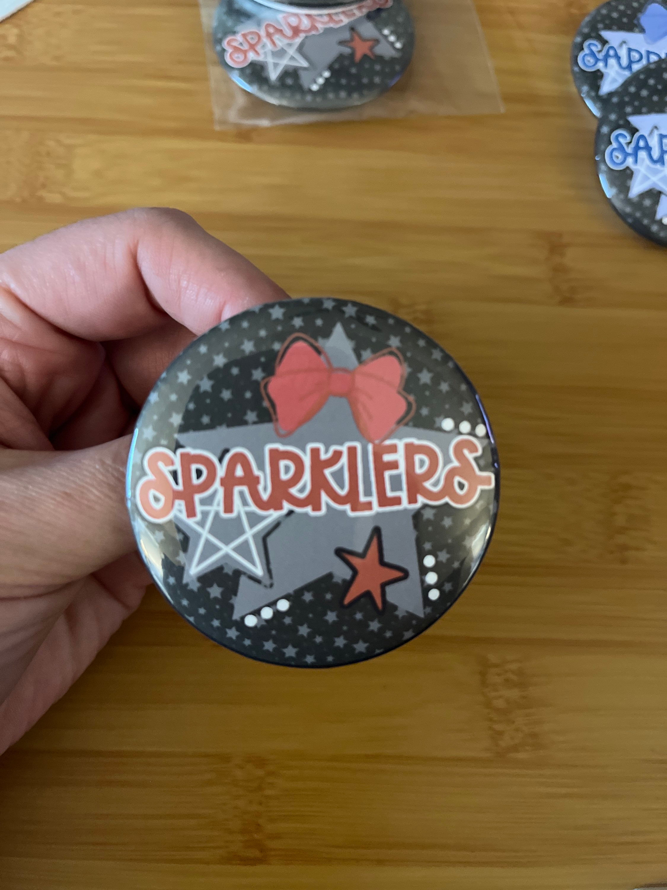 Sparklers - Button Pin