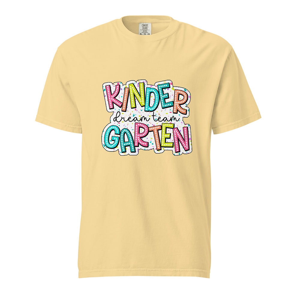 Thumbnail: Kindergarten Dream Team - Comfort colors
