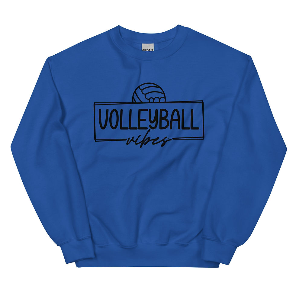 Thumbnail: Volleyball Vibes Unisex Sweatshirt