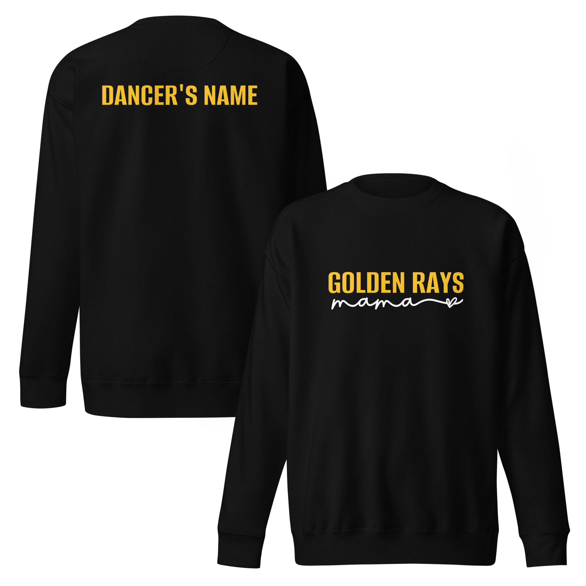 Golden Rays Mama Personalized Sweatshirt