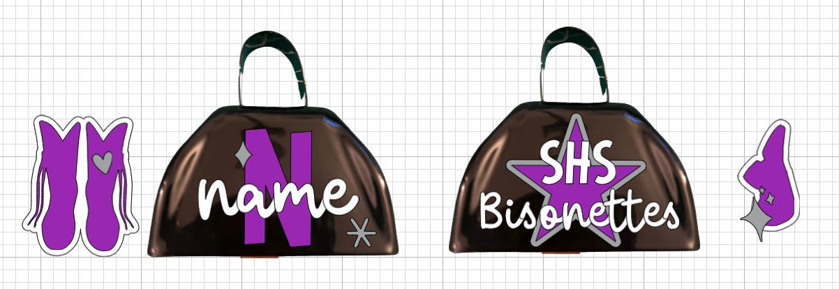 Mini Spirit Bell | SHS Bisonettes