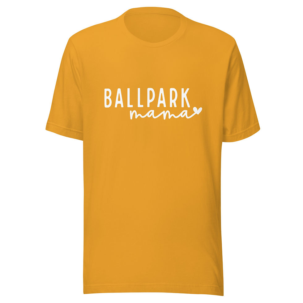Thumbnail: Ballpark Mama Unisex t-shirt