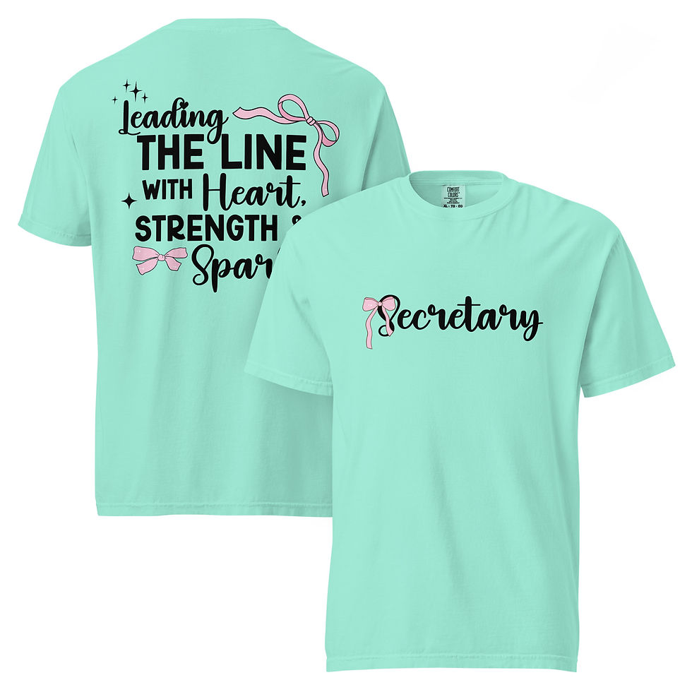 Thumbnail: Secretary - Leading the Line CC Tee