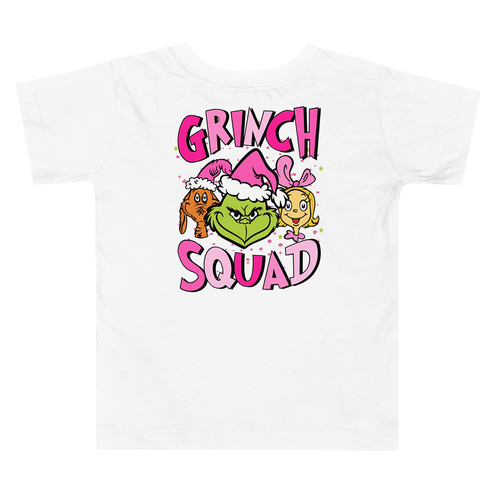 Thumbnail: Grinch Squad Toddler Short Sleeve Tee