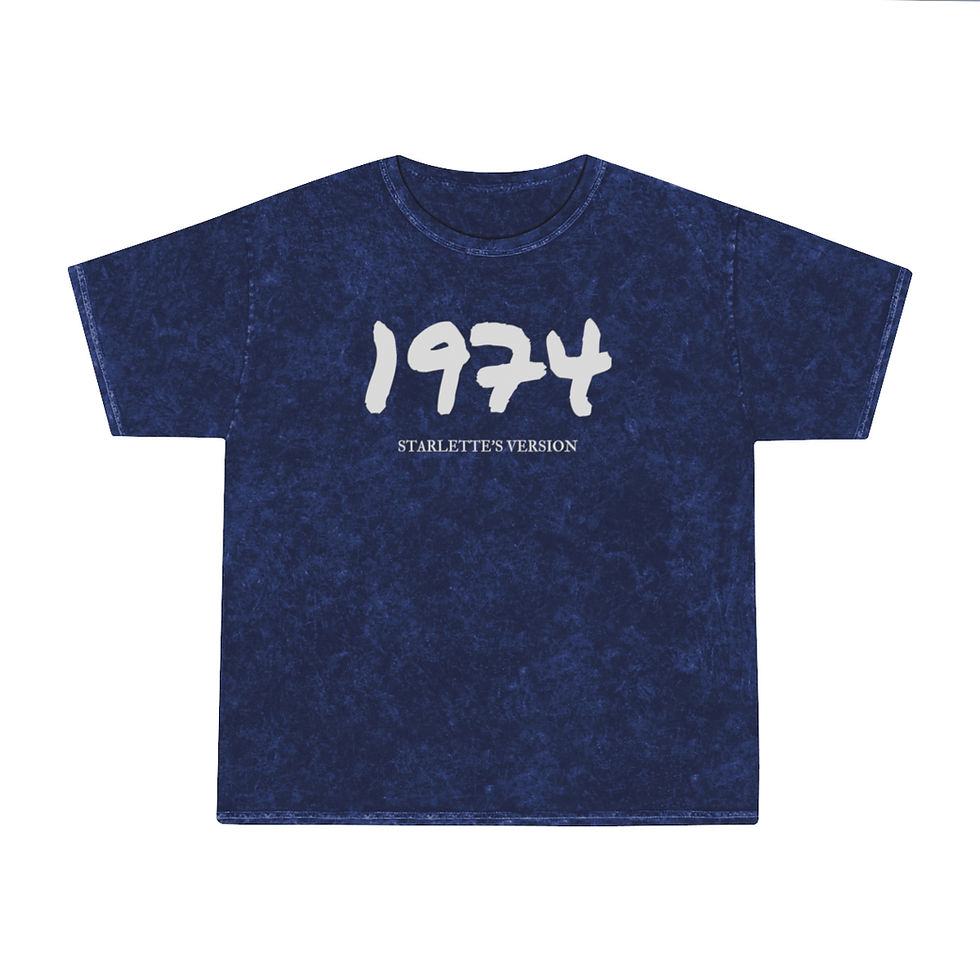 Thumbnail: 1974 Starlette's Version Unisex Mineral Wash T-Shirt