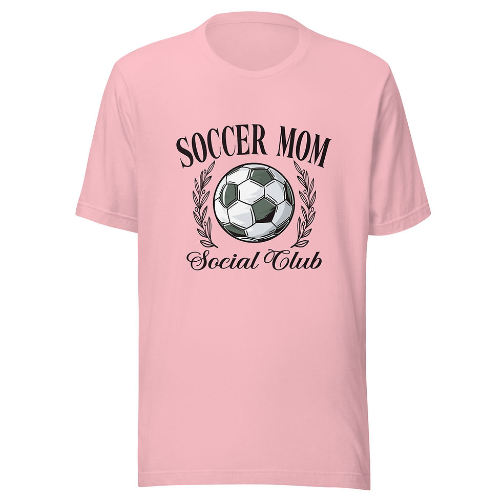 Thumbnail: Soccer Mom Social Club Unisex t-shirt