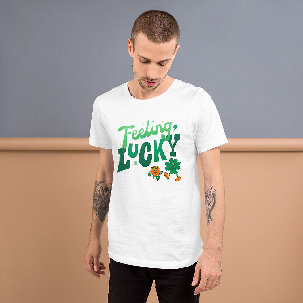 Thumbnail: Feeling Lucky Unisex t-shirt
