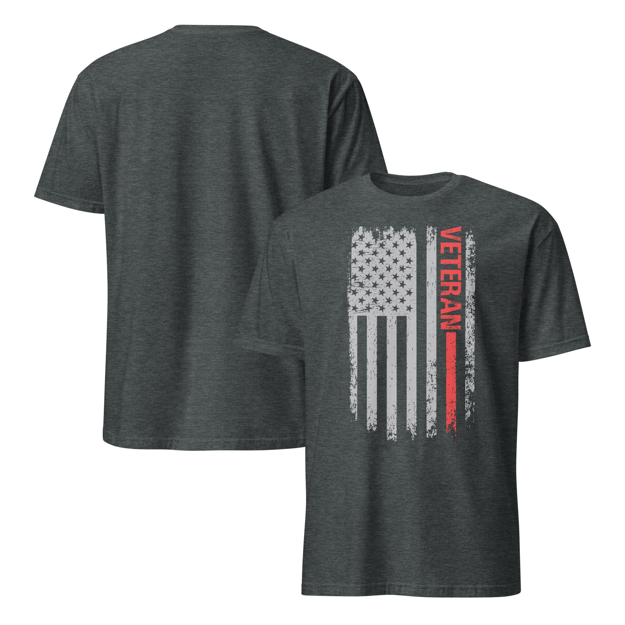 Veteran Flag Short-Sleeve Unisex T-Shirt
