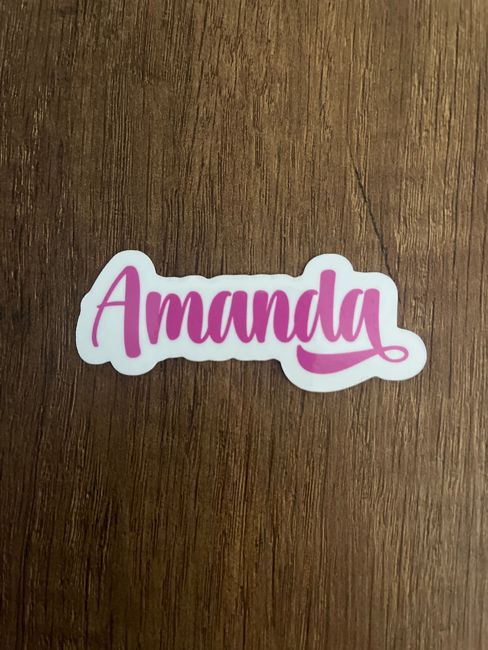 Thumbnail: Amanda Name Sticker - Select Design