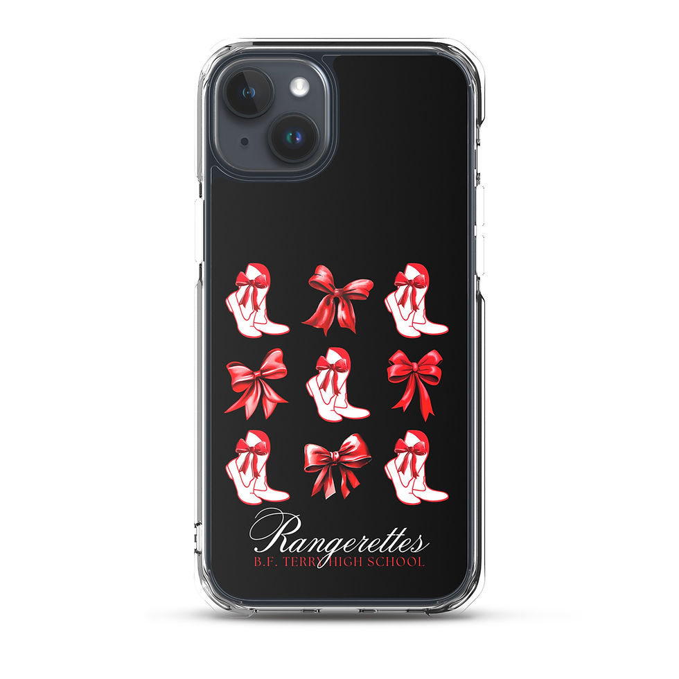 Thumbnail: Coquette Rangerettes | BFTHS Clear Case for iPhone®