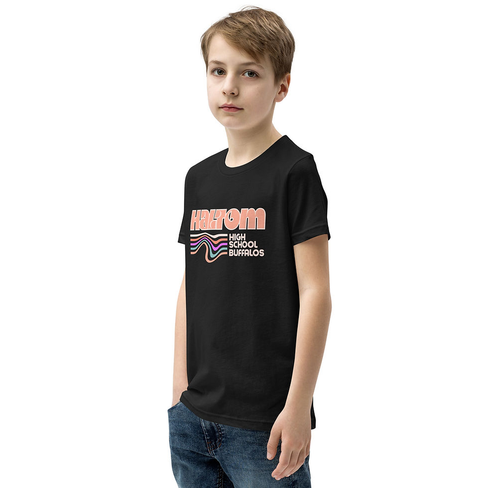 Thumbnail: Haltom Retro Vibes | Youth Bella Canvas Tee