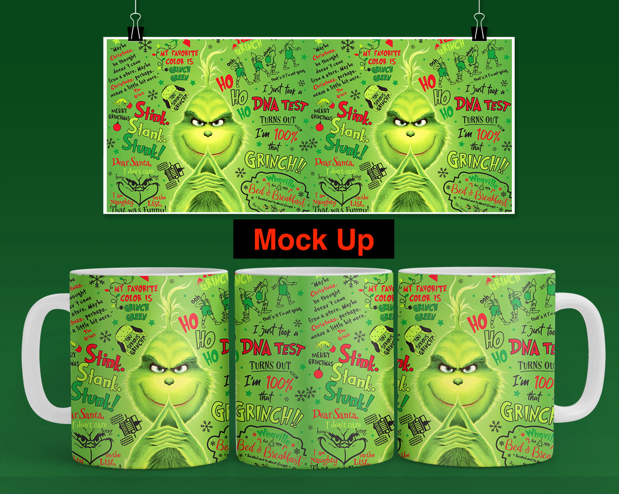 All Things Grinch Mug -7