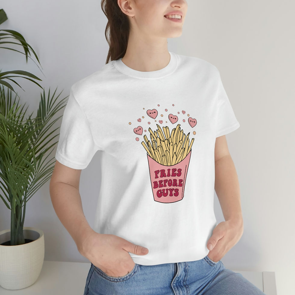 Thumbnail: Fries Before Guys Tee