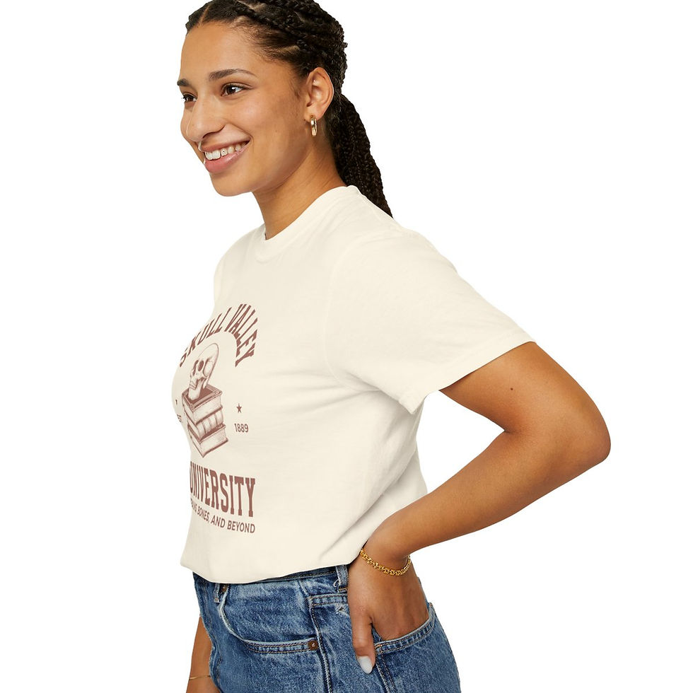 Thumbnail: Halloween Skull Valley University T-shirt