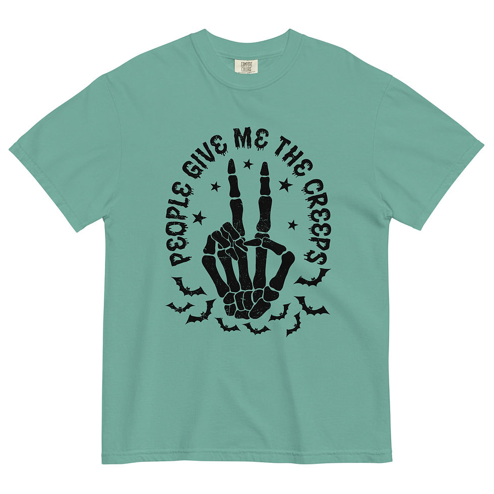 Thumbnail: People Give Me The Creeps Unisex t-shirt
