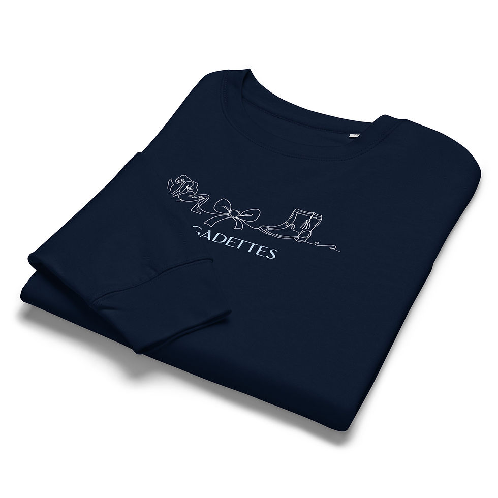 Thumbnail: Brigadettes Women’s organic crew neck sweatshirt