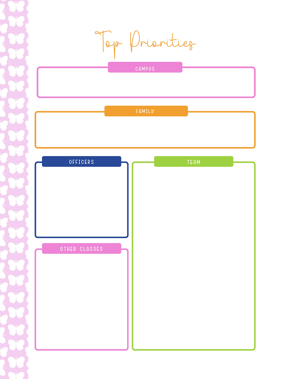Thumbnail: The Happy Life Director Digital Planner | Single Personal Use License