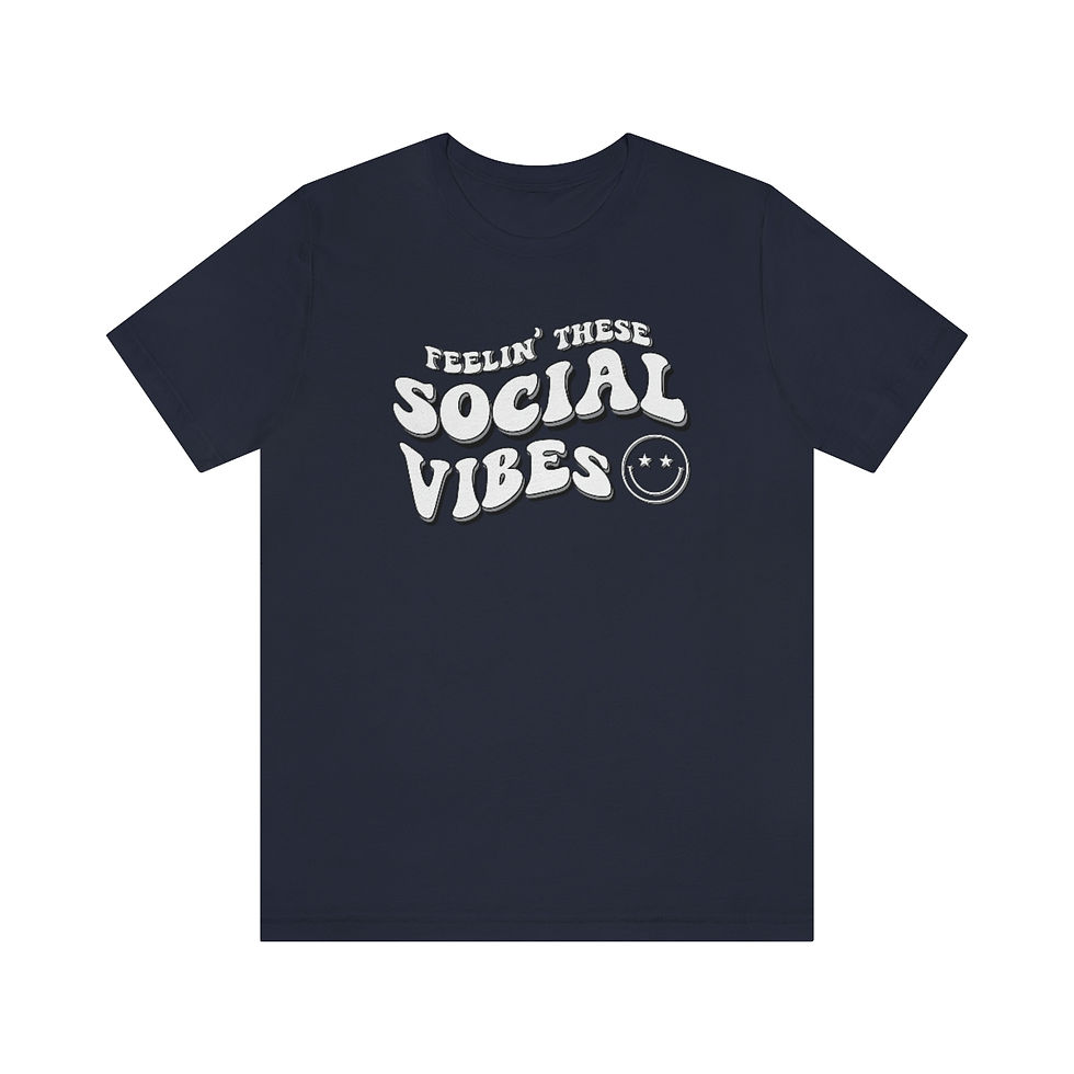 Thumbnail: Social Vibes Spirit Color Tee