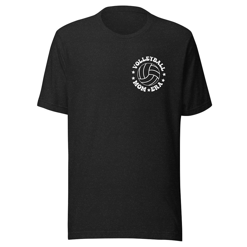 Thumbnail: Volleyball Mom Era - White Type Unisex t-shirt