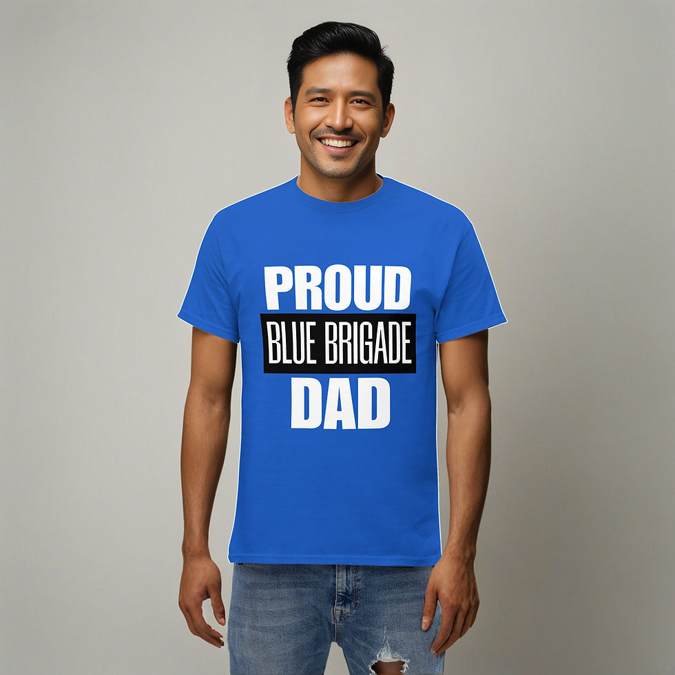 Thumbnail: Proud Blue Brigade Dad Unisex classic tee