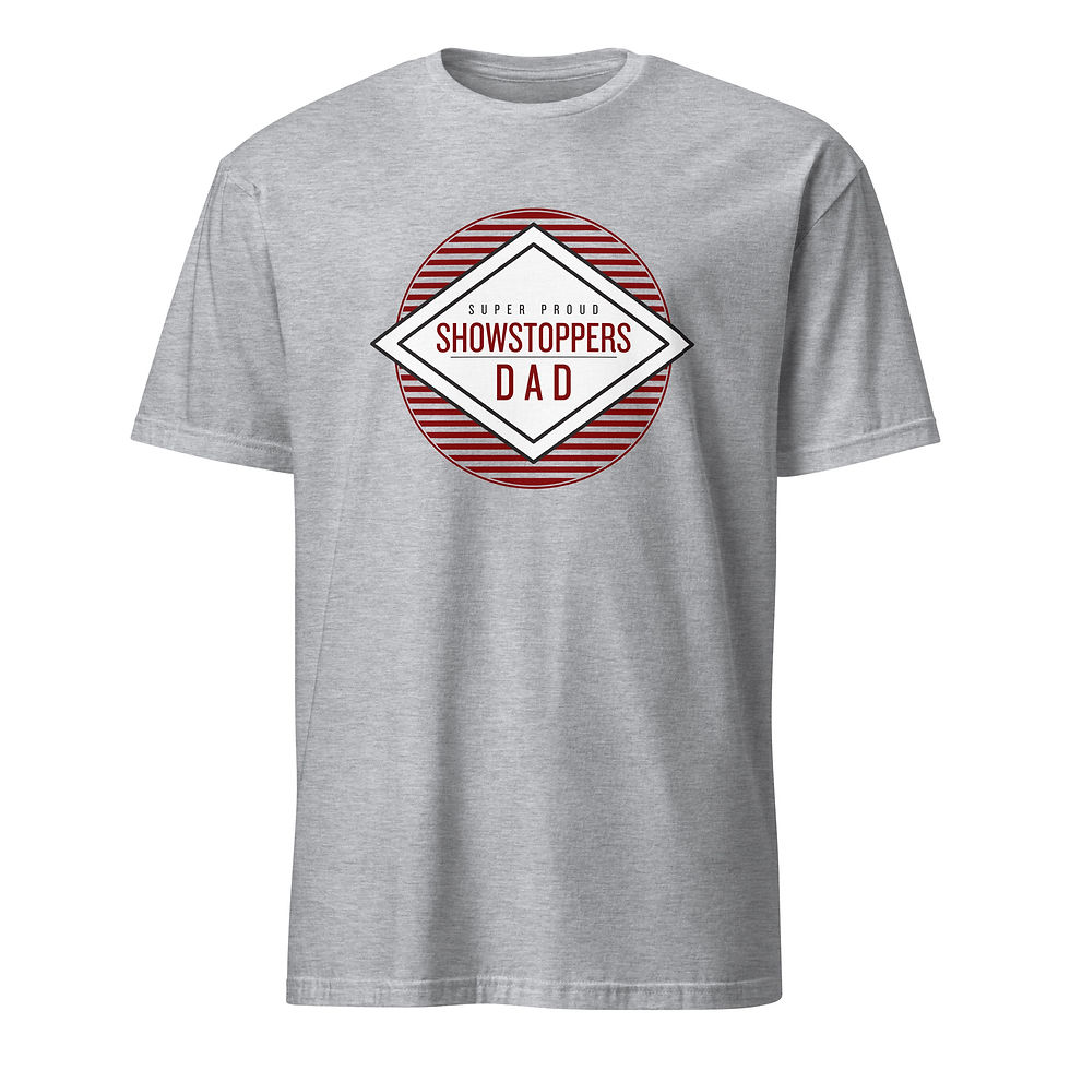 Thumbnail: Showstoppers Dad Circle Short-Sleeve Unisex T-Shirt