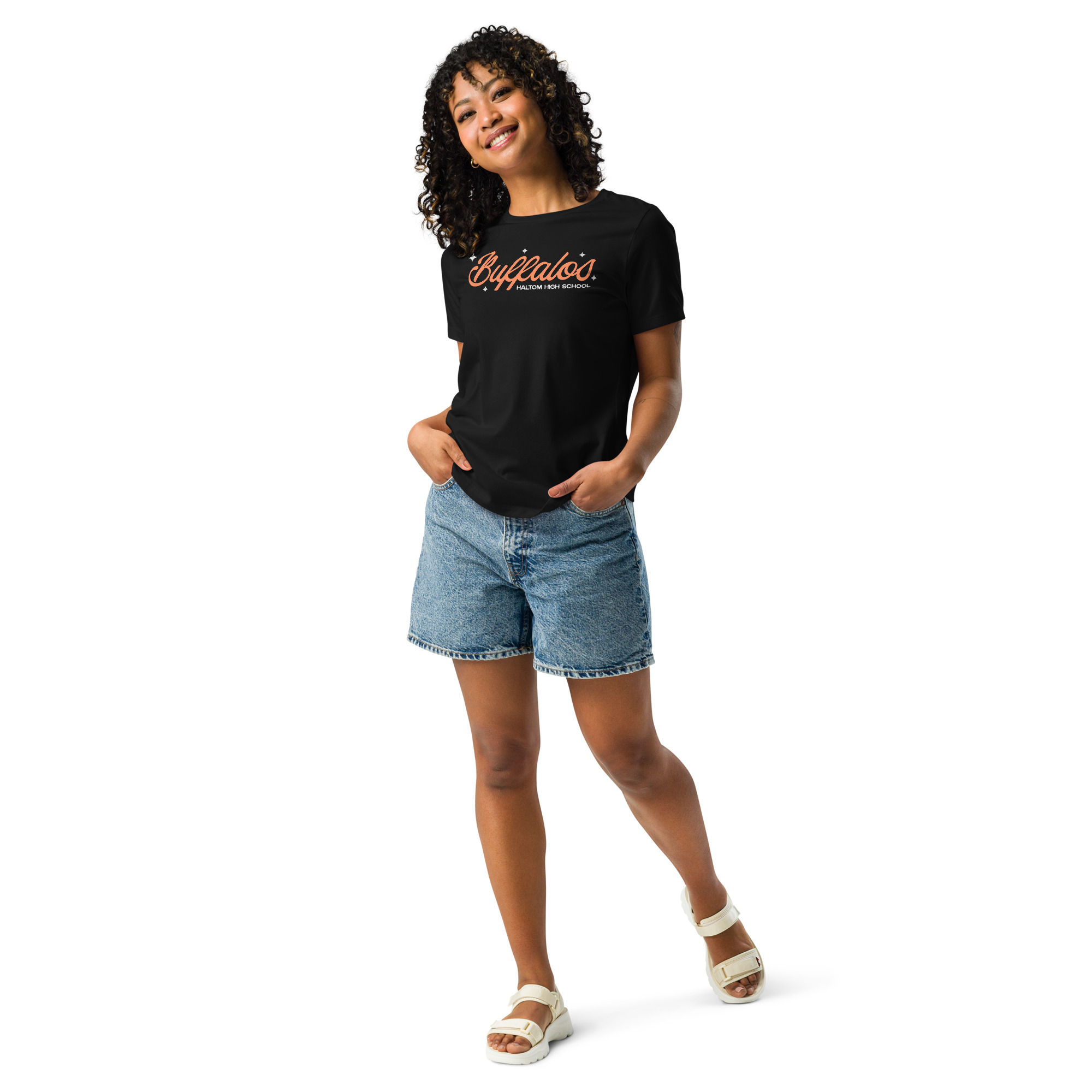 Buffalo Sparkle Women's Relaxed T-Shirt