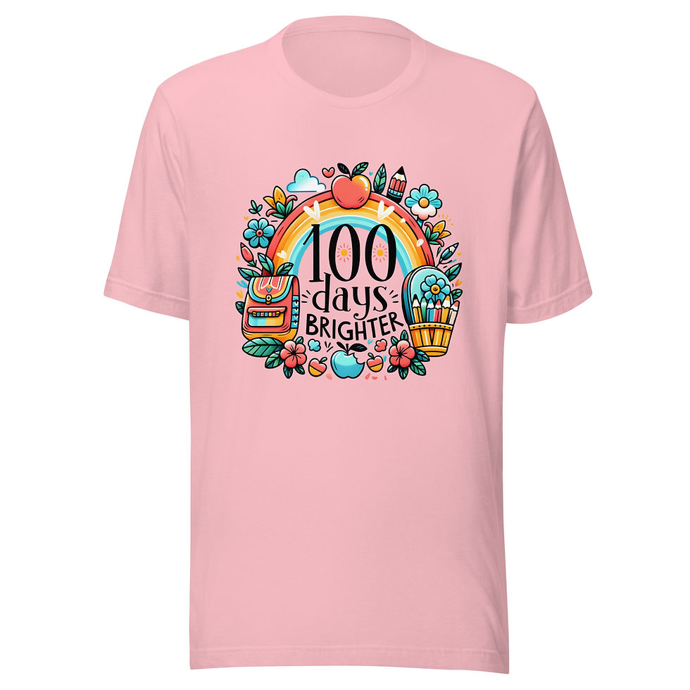 Thumbnail: 100 Days Brighter Unisex t-shirt