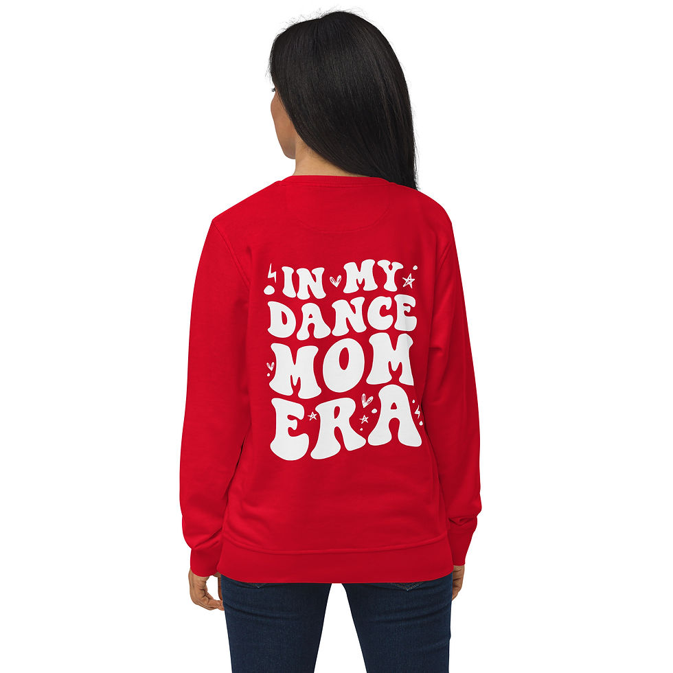 Thumbnail: Dance Mom Era Unisex organic sweatshirt