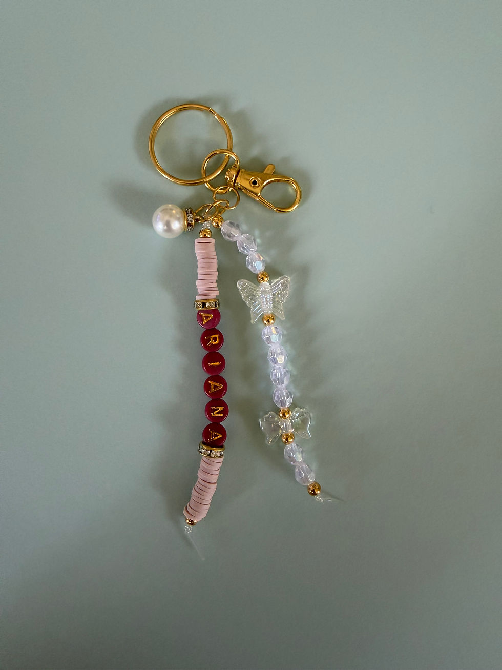 Thumbnail: Beaded Name Keychain | A