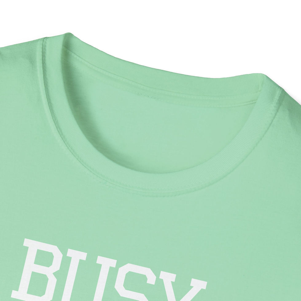 Thumbnail: Busy Starlettes Mom Club | Unisex Softstyle T-Shirt