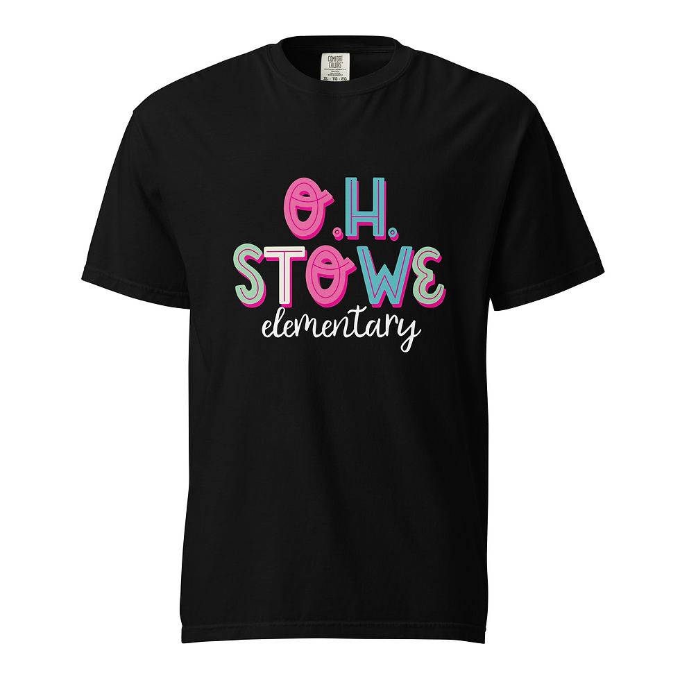 Thumbnail: Good Vibes Stowe Comfort Colors Tee