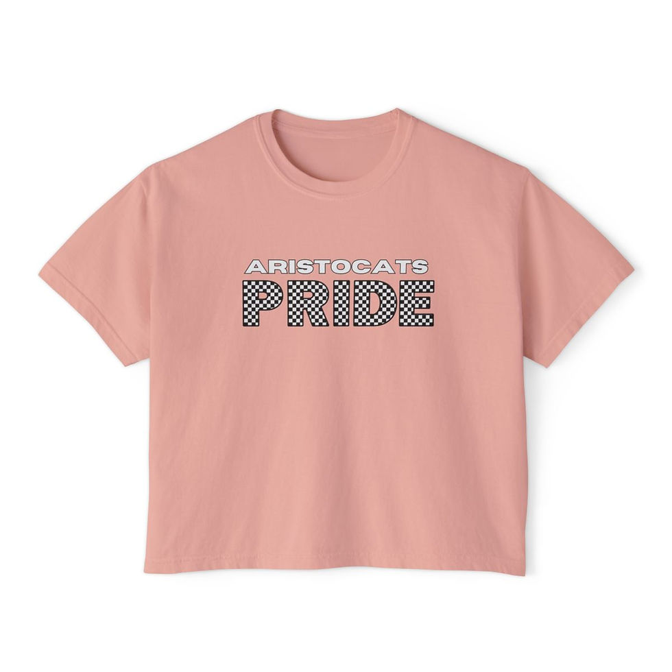 Thumbnail: Aristocats Pride Women's Boxy Tee