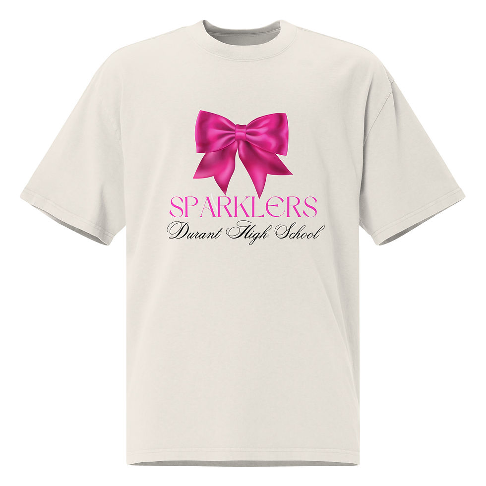 Durant Coquette Oversized faded t-shirt