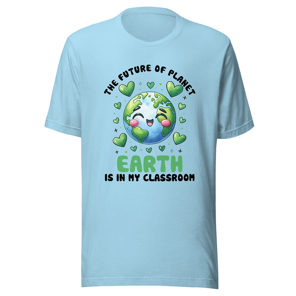 Future of Planet Earth - Teacher Unisex t-shirt