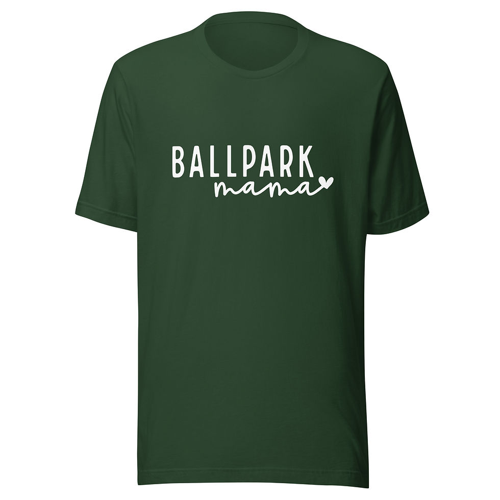 Thumbnail: Ballpark Mama Unisex t-shirt