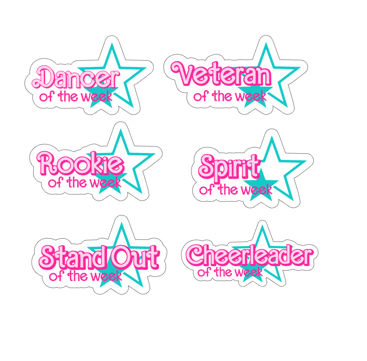 Award of the Week | Barbie Inspo | Choose Title - 12 pack