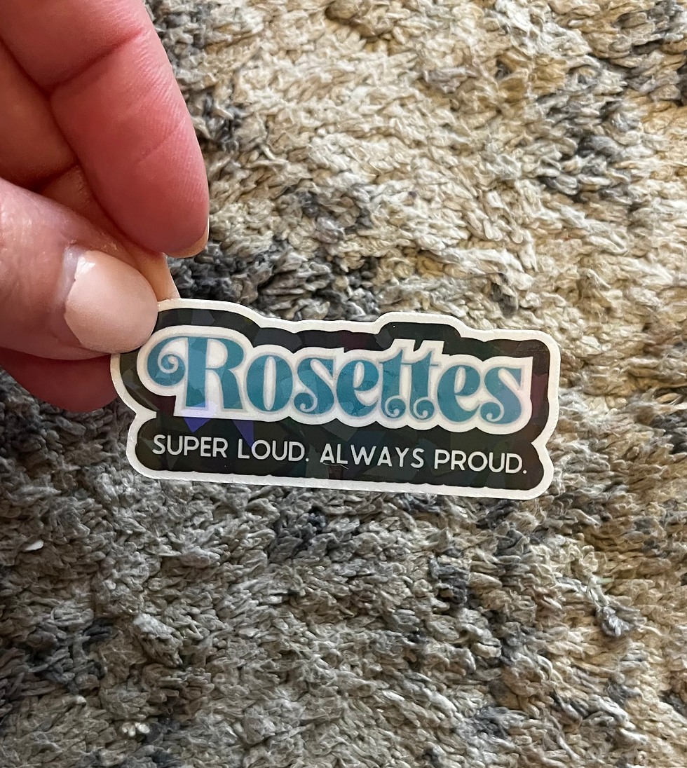 Thumbnail: Rosettes Sticker- Multiple Design Options