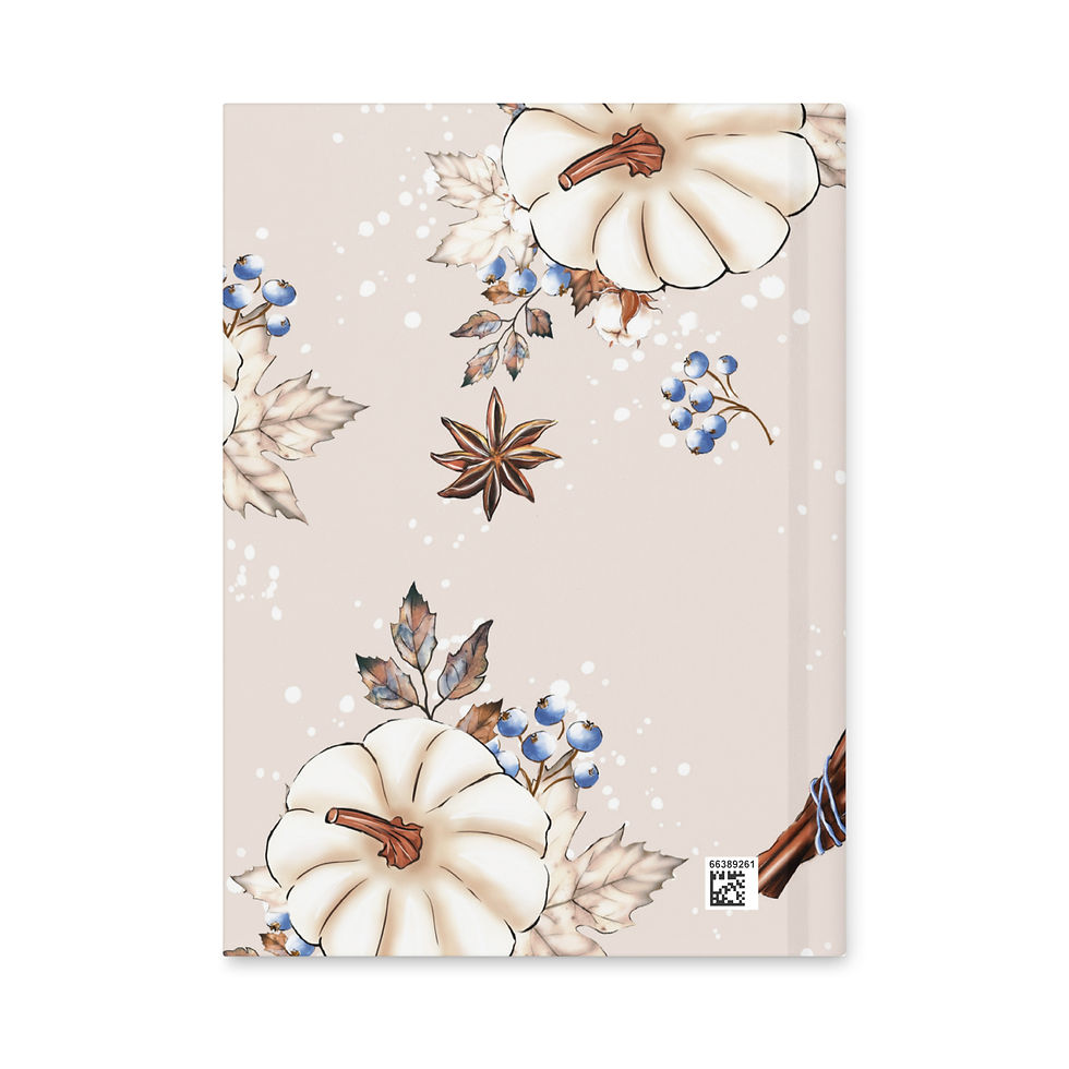Thumbnail: White Pumpkin Journal | Personalize