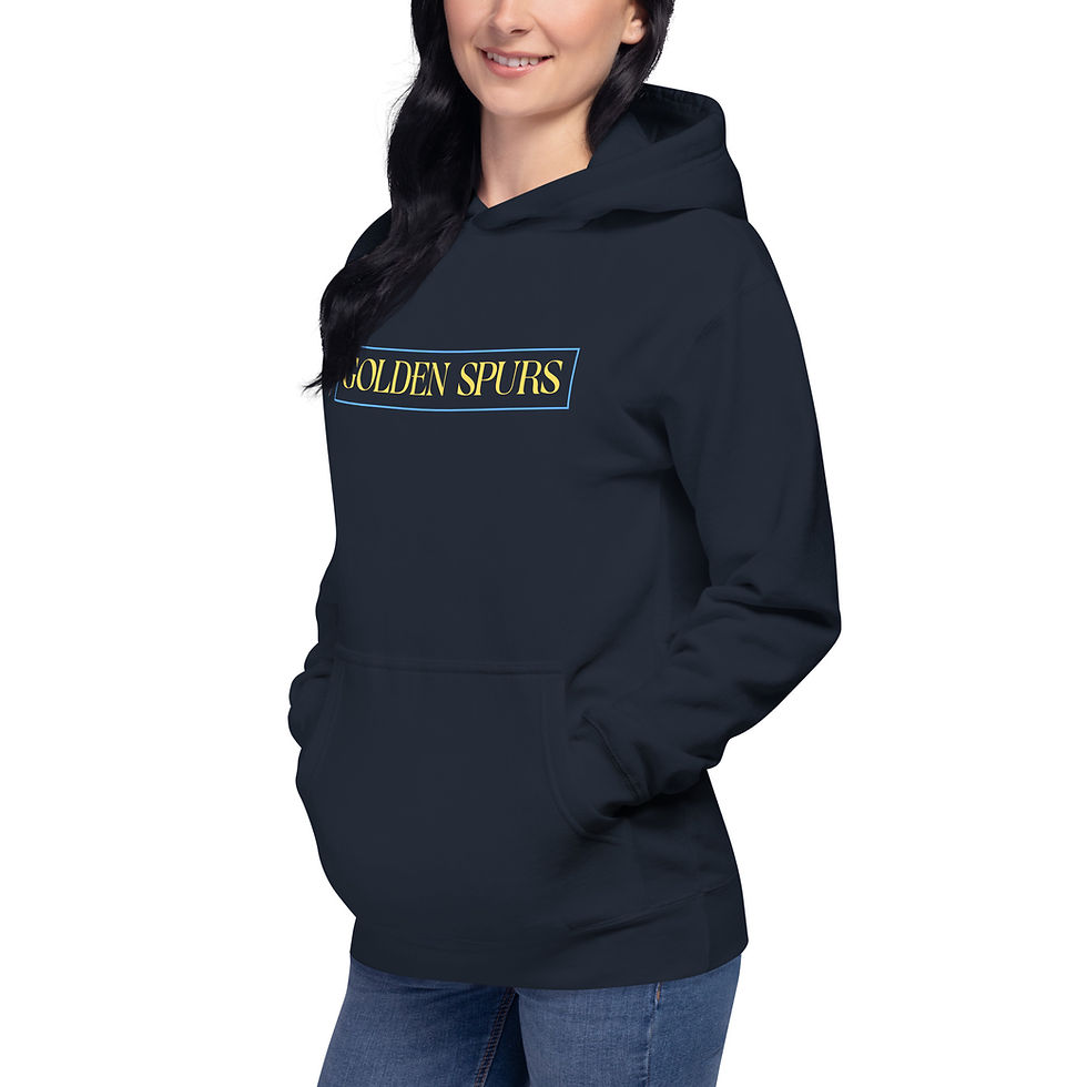 Thumbnail: Golden Spurs  Minimalist Unisex Hoodie