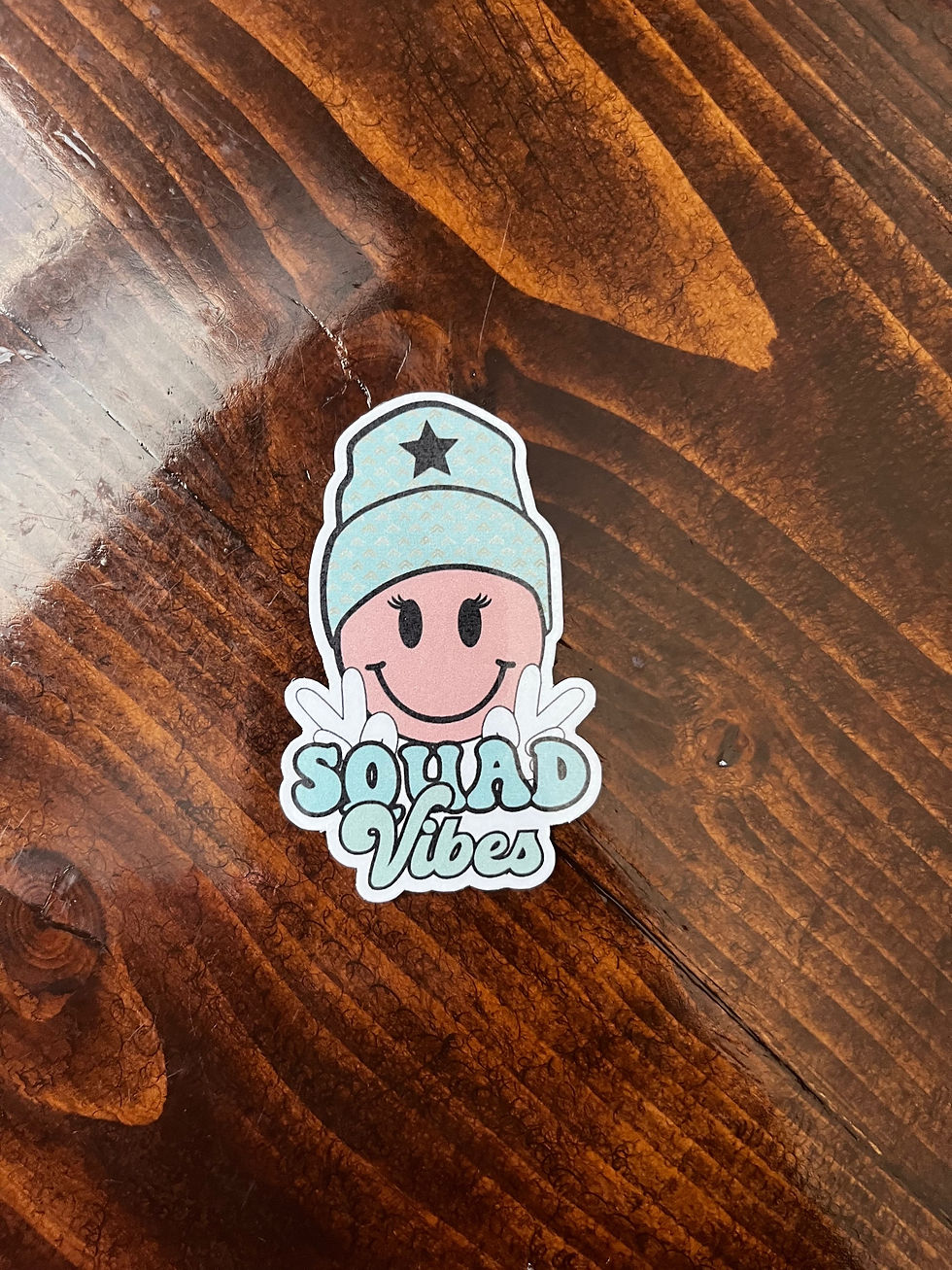 Thumbnail: Squad Vibes Smiley - Packs of 4