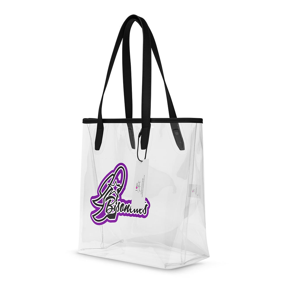 Thumbnail: Bisonettes | Clear tote bag