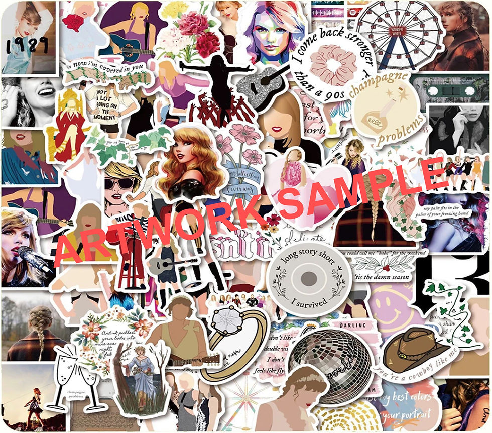 Thumbnail: Swiftie Sticker Collage Tumbler