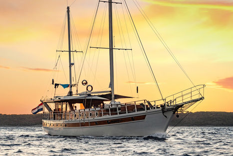 Croatia cruises on the gulet ABORDA, sailing the Dalmatian Coast