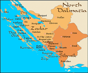 Croatia's regions - North Dalmatia