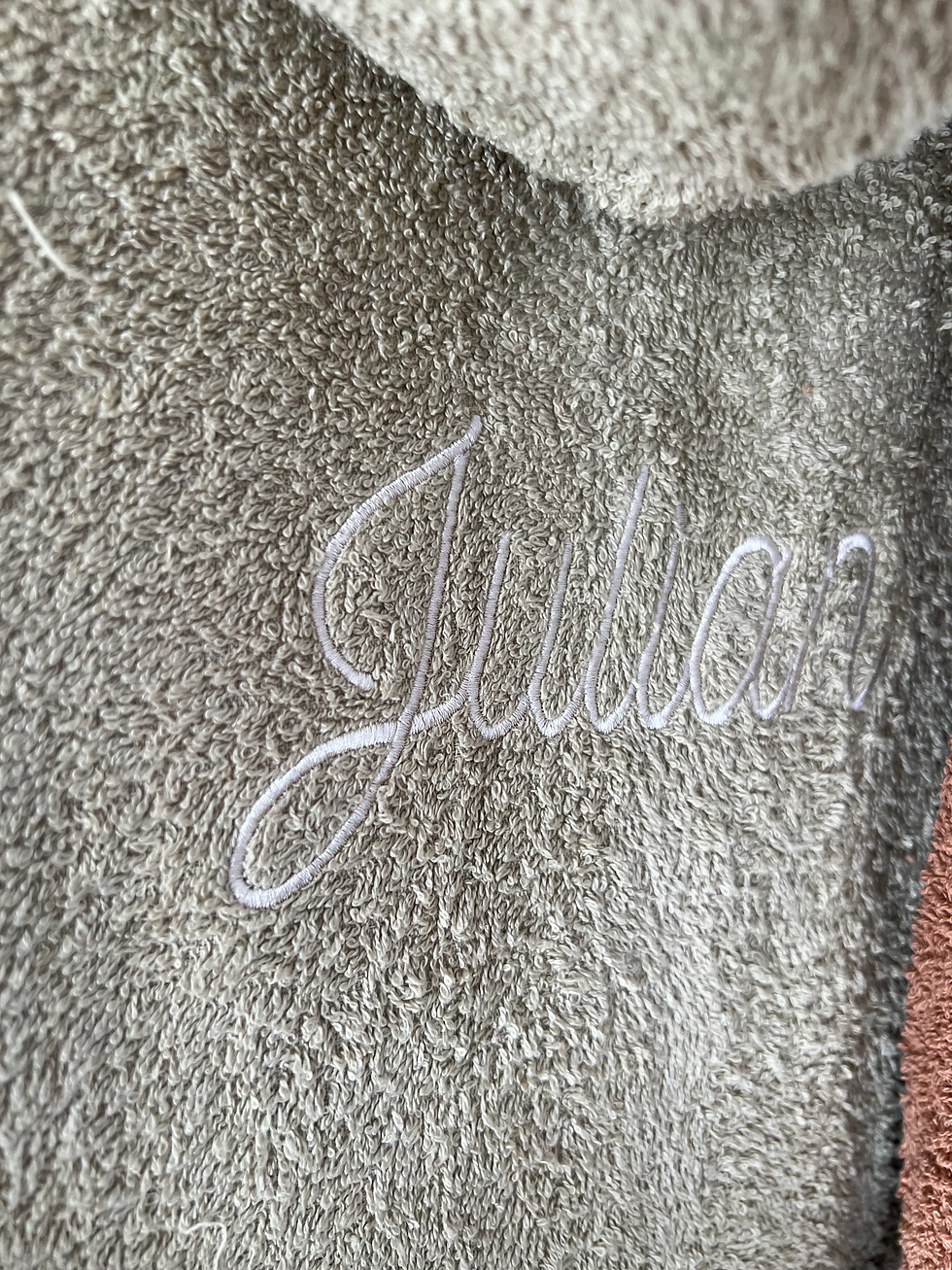 Miniature : Peignoir personnalisé