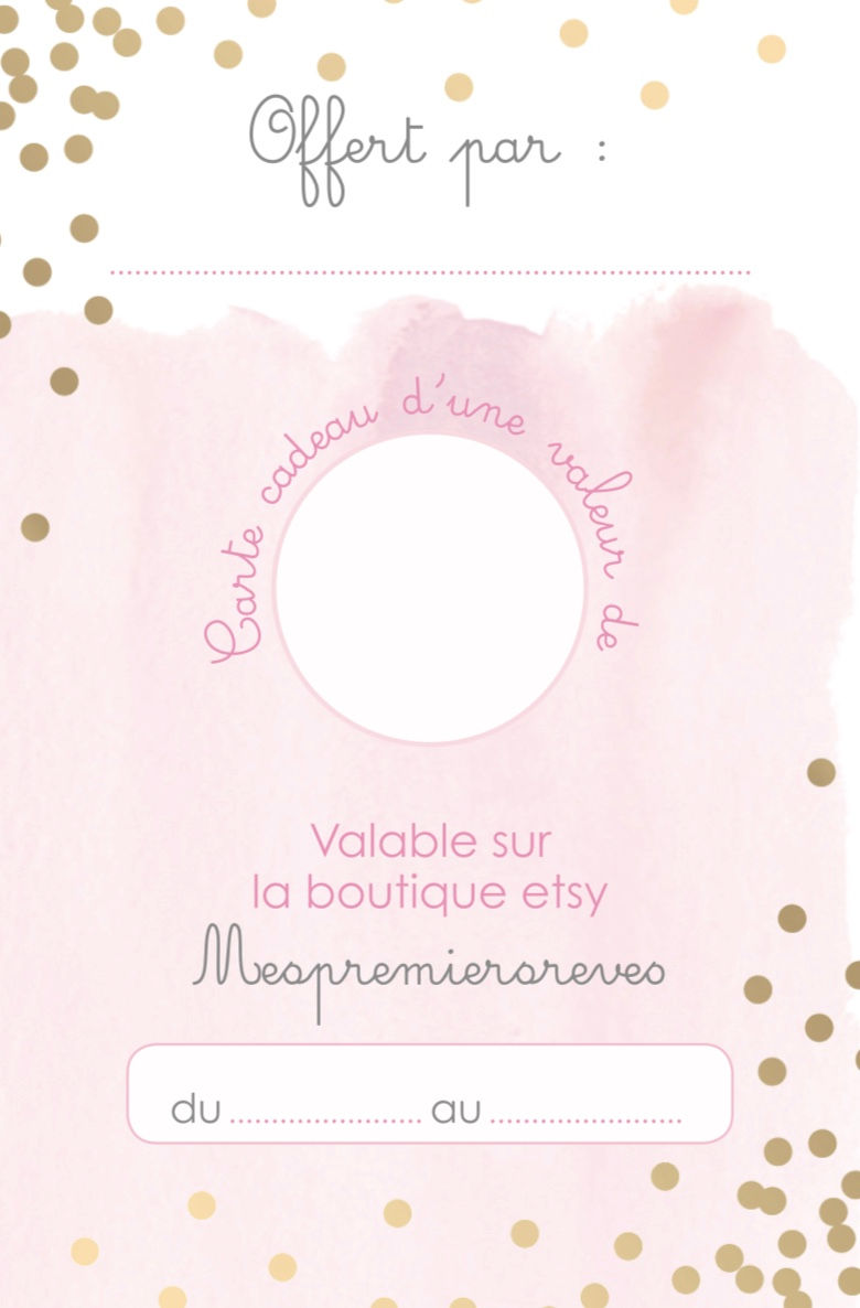 Miniature : Carte cadeau