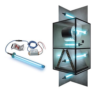 CAP-500 UV HVAC air cleaner installation