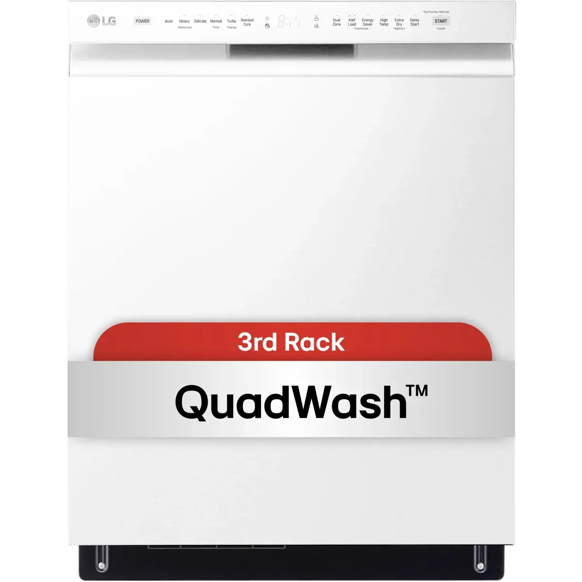 LG Front Control Dishwasher with QuadWash™ and 3rd Rack