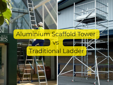Aluminium Scaffold Tower vs Traditional Ladder: What’s Safer?